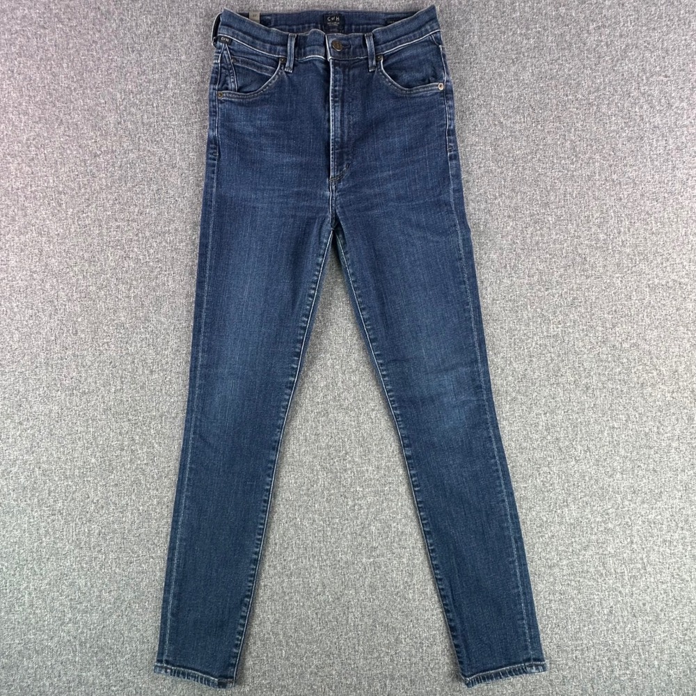 Citizens of Humanity Jeans Womens 27 Chrissy Uber High Rise Skinny Blue Denim
